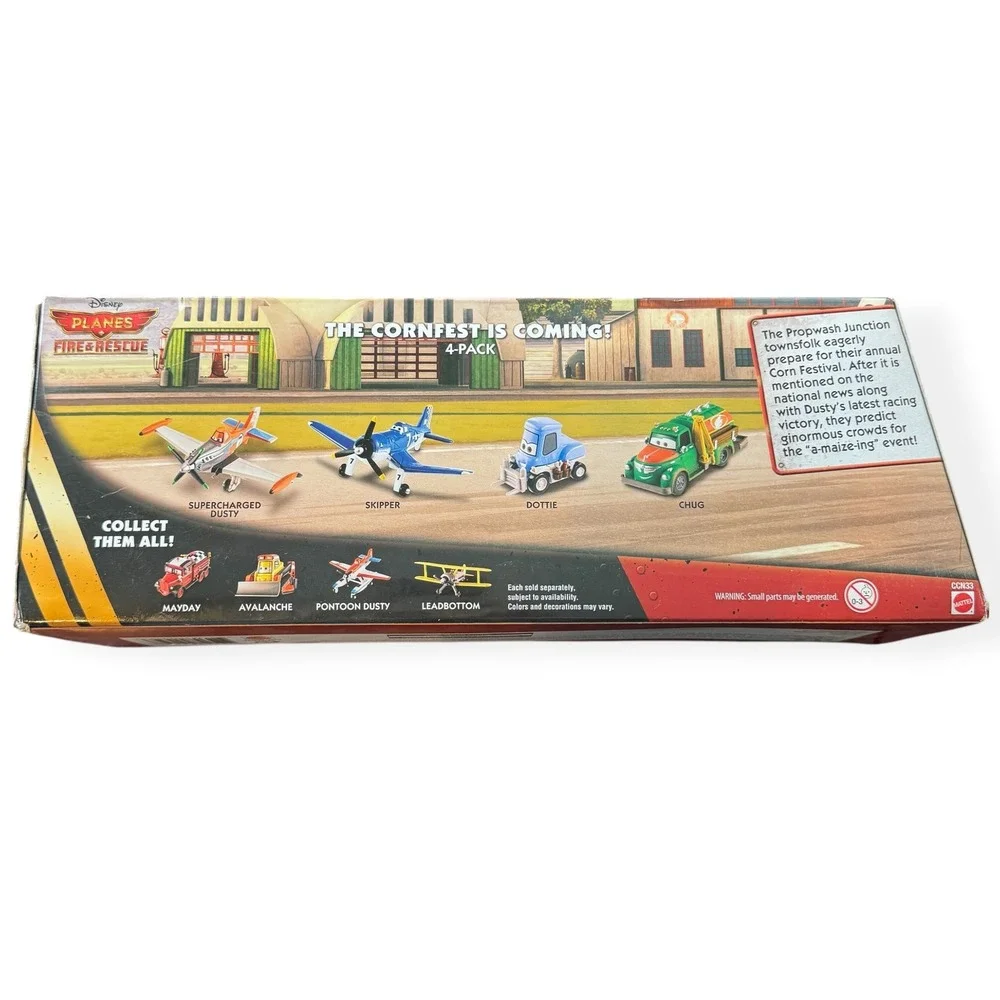 Disney Planes Fire & Rescue The Cornfest is Coming 4 Pack Target Exclusive NEW